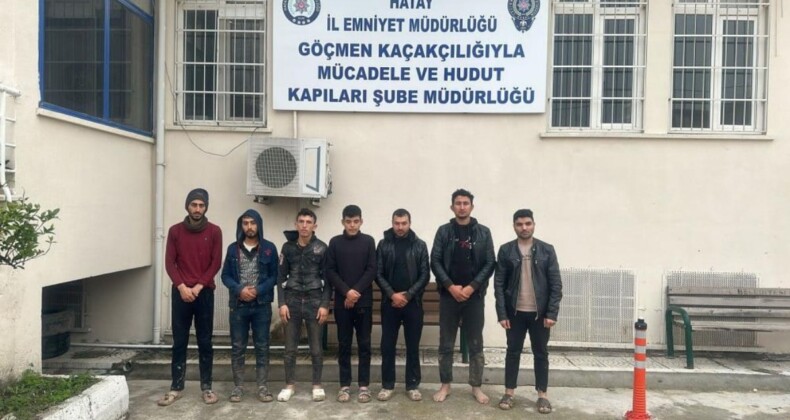 Hatay’da yurda kaçak yollardan girdiler: Yakalandılar