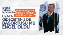 İlk Türk astronot uzay yolcusu! Cumhurbaşkanı Erdoğan’ın ‘başörtüsü’ göndermeli sözü yeniden gündemde