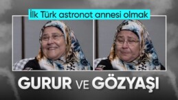 İlk Türk astronot uzayda! Annesinin sözleri duygulandırdı: Bağrıma basmak istedim…