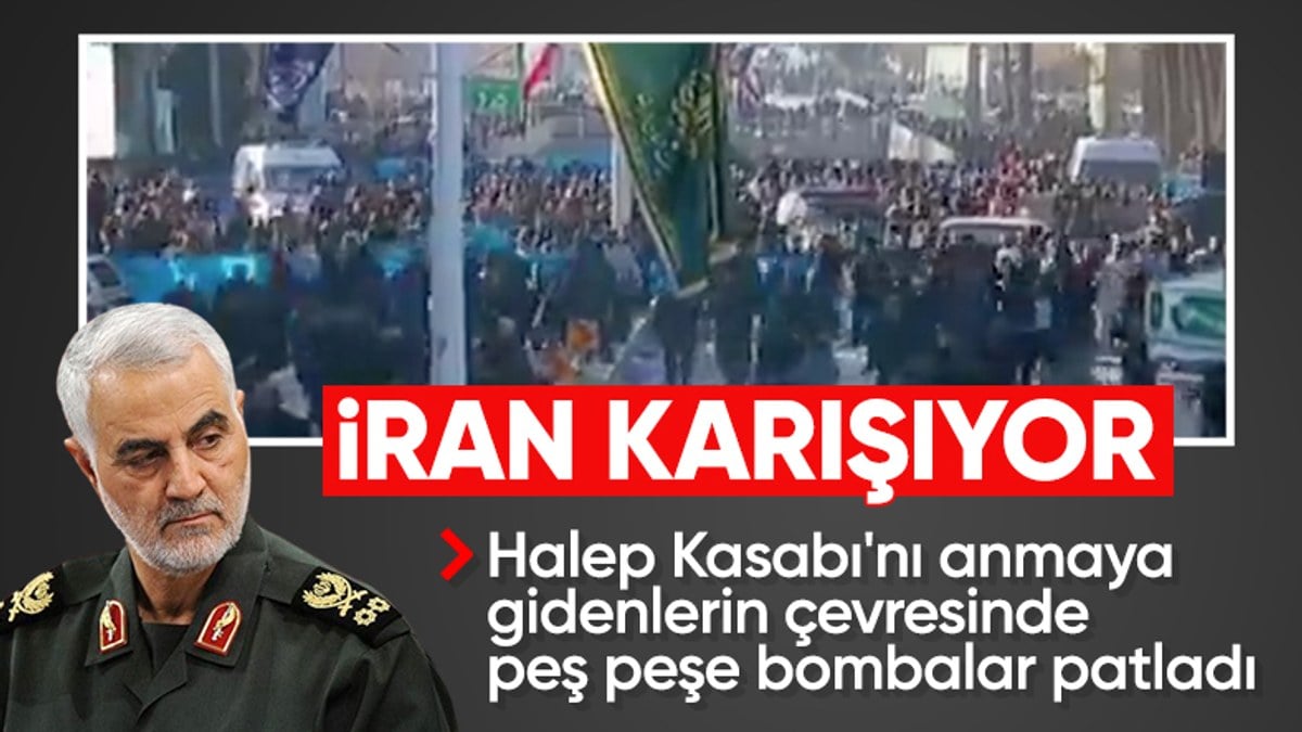 İran’da Kasım Süleymani’nin mezarının yakınlarında peş peşe patlamalar