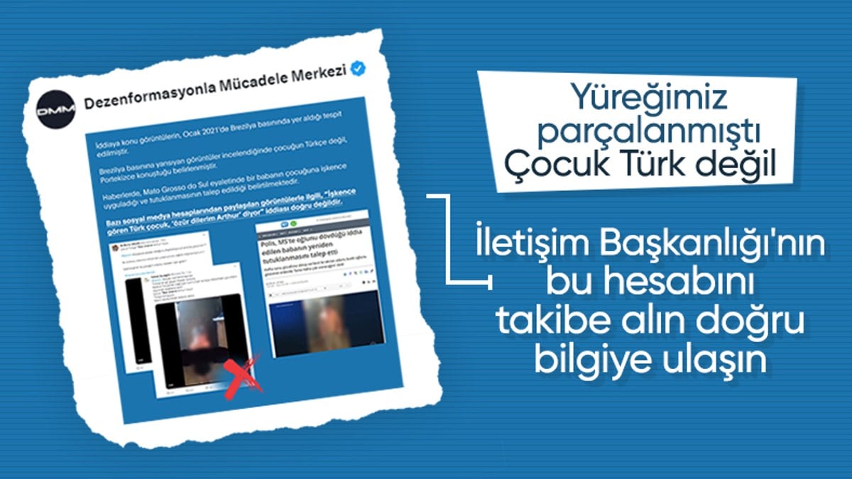 ‘İşkence gören Türk çocuk, özür dilerim Arthur diyor’ iddiaları! İletişim Başkanlığı yalan olduğunu açıkladı