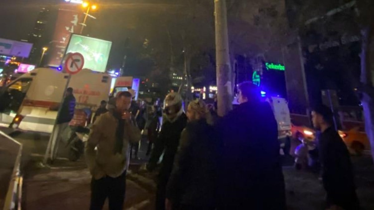 İstanbul’da aydınlatma direği altında can veren kuryenin son anları