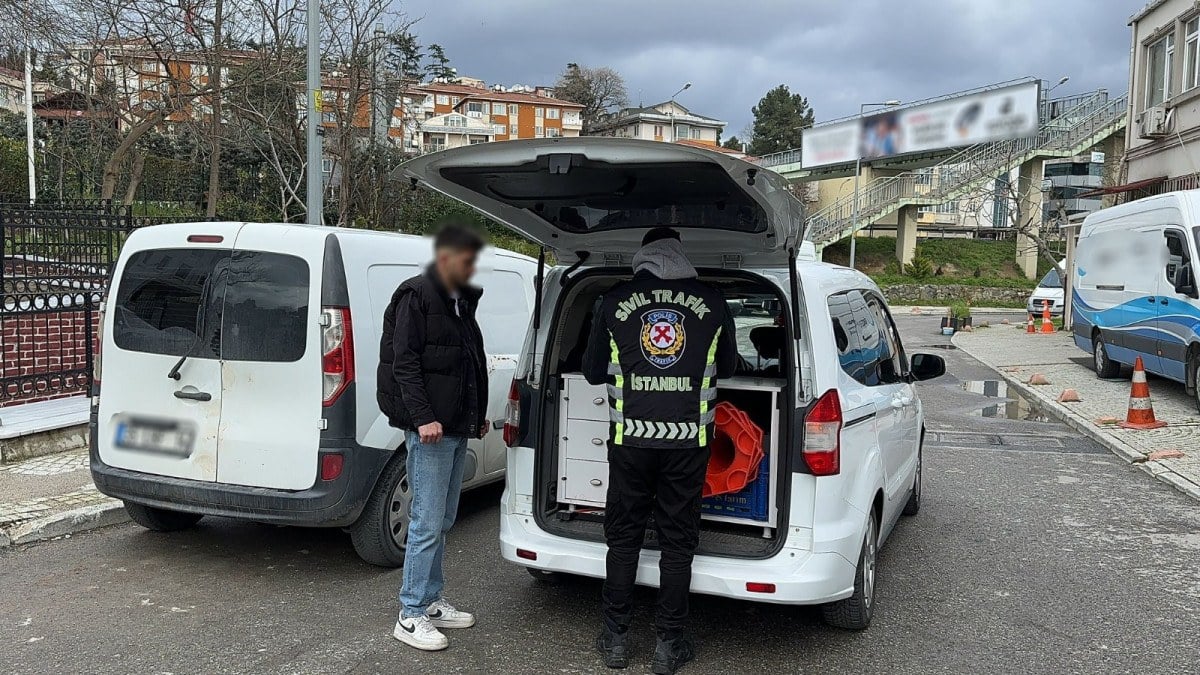 İstanbul’da drift yapan sürücüye trafik polisinden ağır ceza