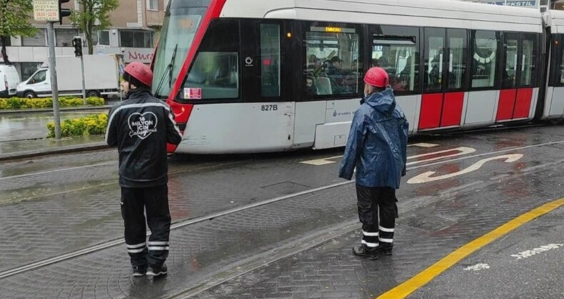 İstanbul’da Kabataş-Bağcılar tramvay hattında arıza