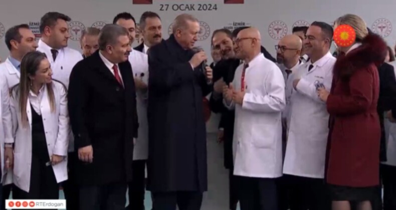 İzmir’e bir sağlık üssü daha! Cumhurbaşkanı Erdoğan açılışı yaptı: Bizim neşterimiz makas