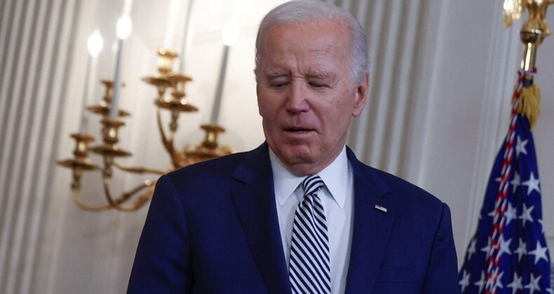 Joe Biden’ın konuşması Filistin protestosuyla kesildi