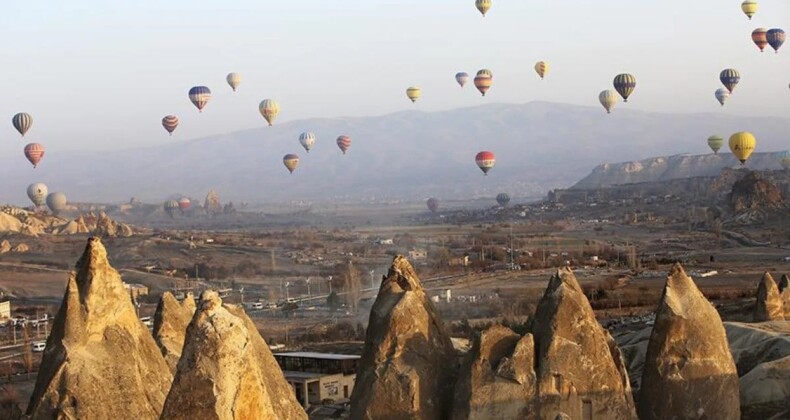 Kapadokya’ya turist rekoru: 4,8 milyona ulaştı