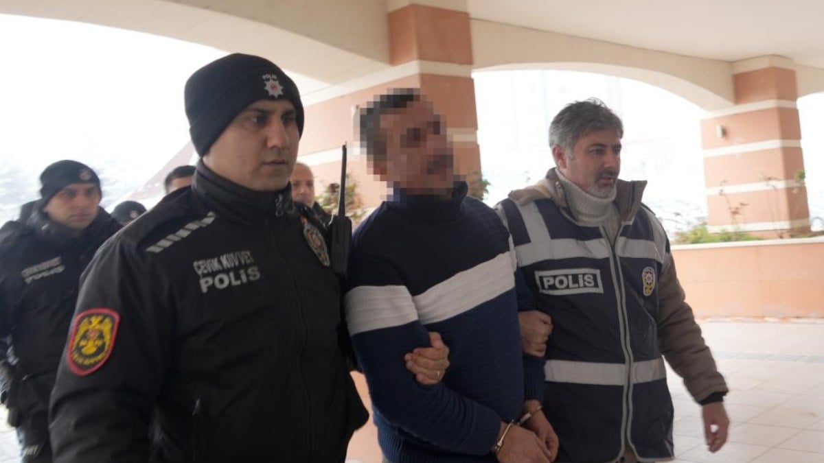 Kastamonu’da damadını öldüren sanık adliyeye sevk edilirken “iyi yaptım” dedi