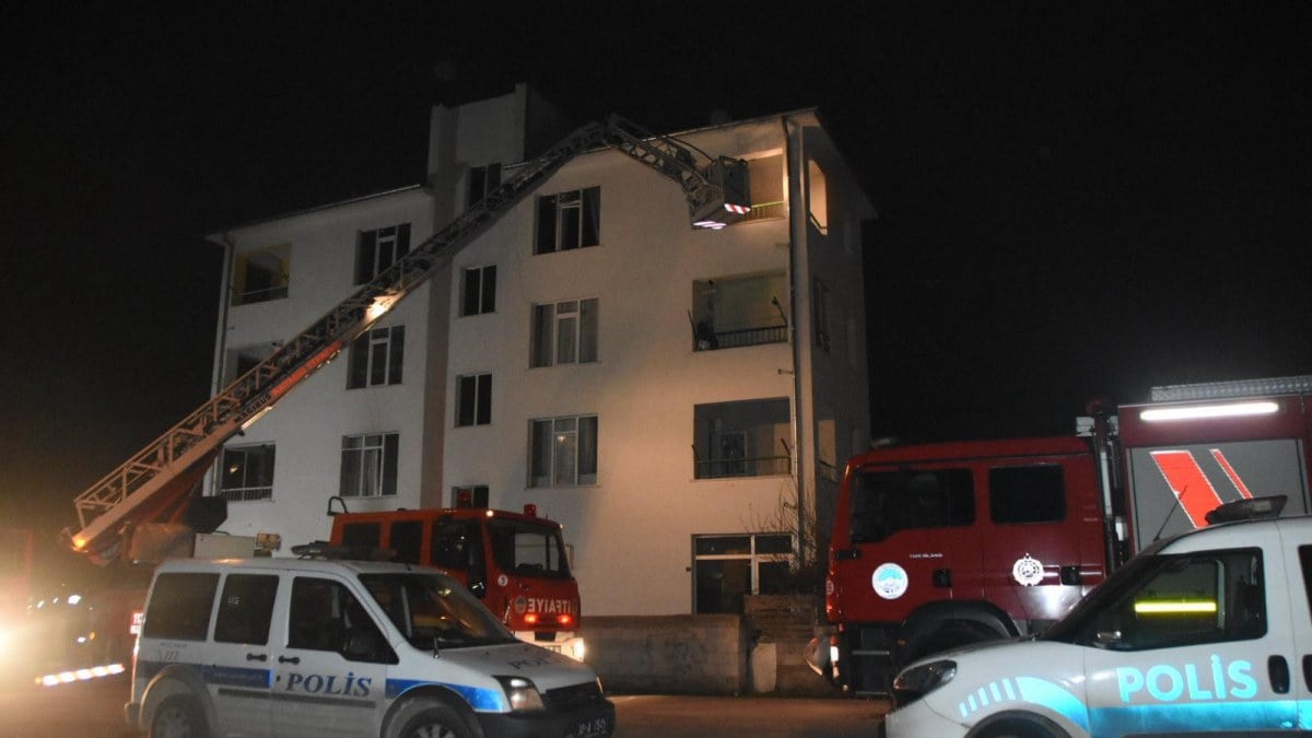 Kayseri’de yaşlı kadın yangında torununu kurtarmak isterken öldü