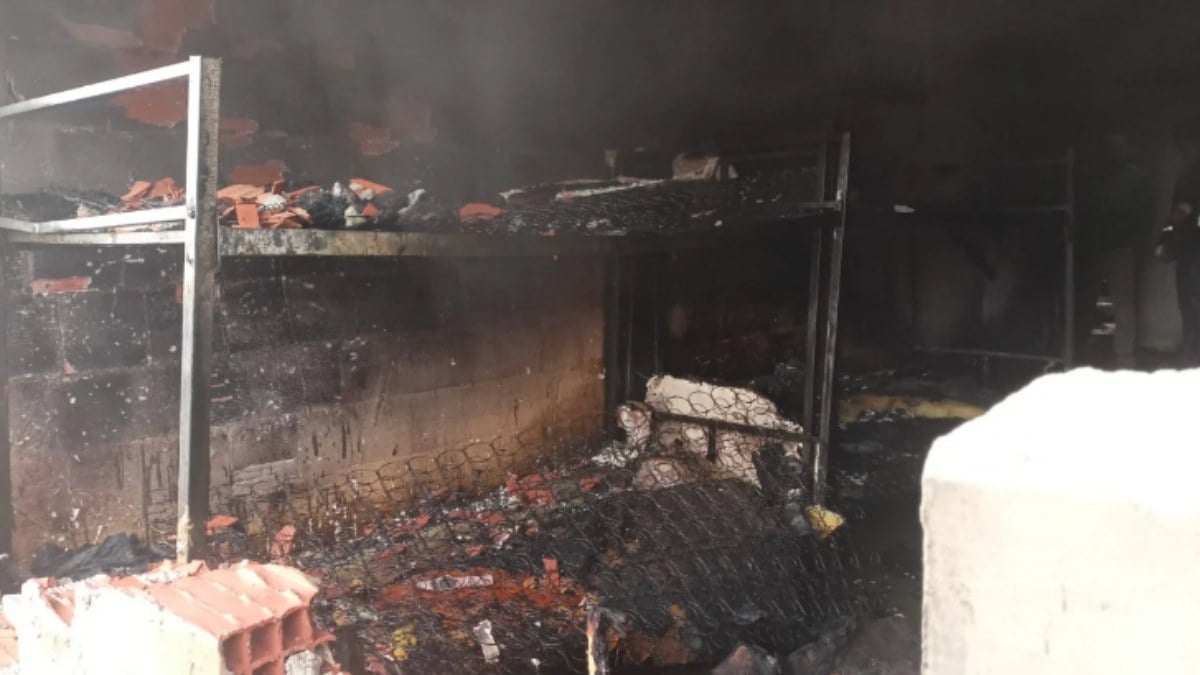 Kocaeli’de barakası yanan işçi, eşyalarını kurtarmak isterken hayatını kaybetti