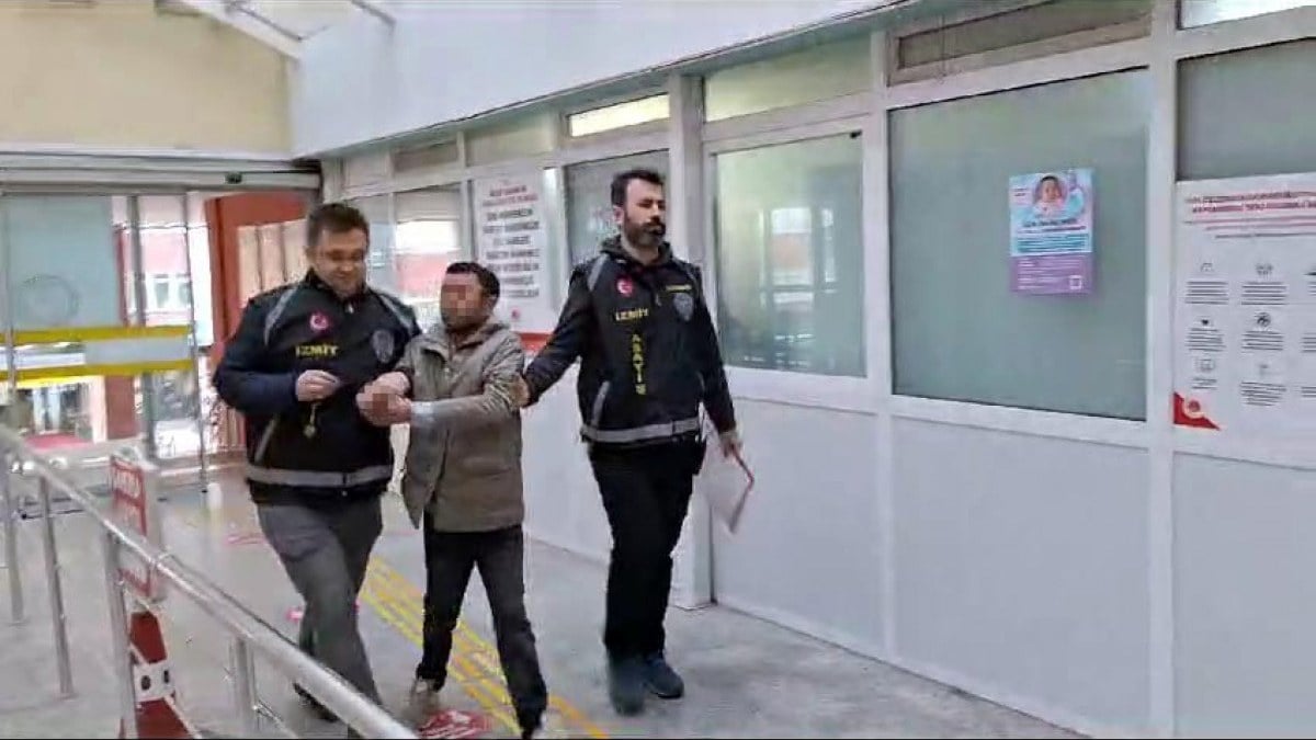 Kocaeli’de hırsızlık yapmak için eve tırmanırken yakalanan şahıs adliyede