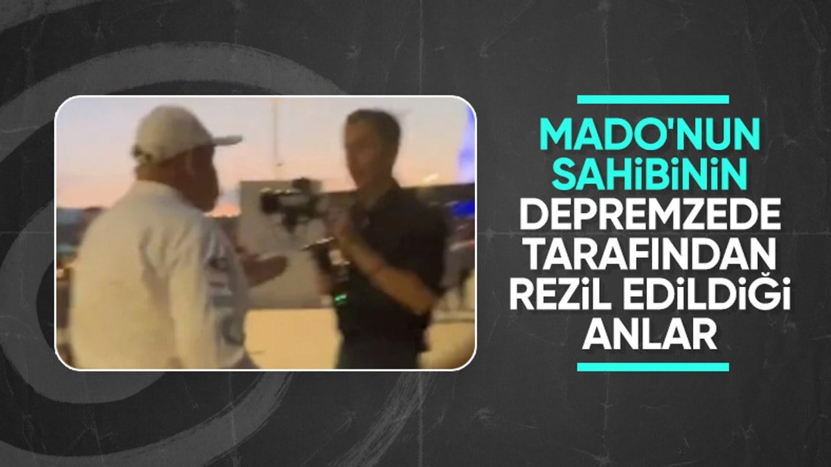 MADO’nun sahibinin gazetecilere saldırdığı anlar