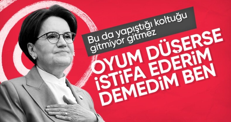 Meral Akşener’in seçimi kaybedersek istifa ederim çıkışı! İyi Parti yalanladı