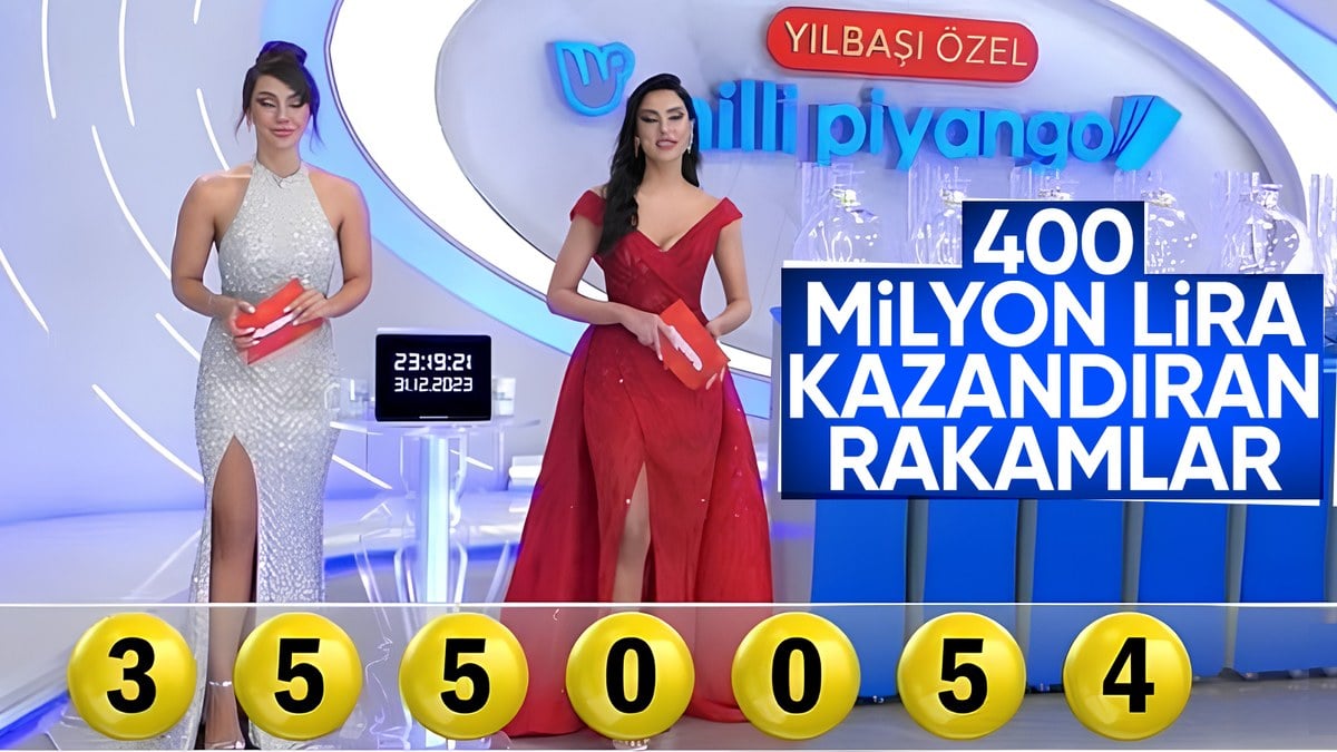 Milli Piyango yılbaşı özel çekilişinde kazandıran numaralar