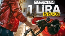 Motorine 1 lira 15 kuruş zam! 20 Ocak’ta pompaya yansıyacak