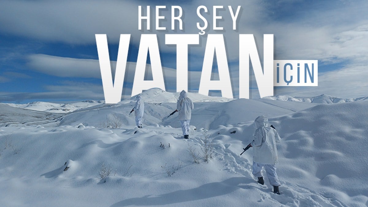 MSB paylaştı: Mehmetçik’in zorlu kış şartlarıyla mücadelesi!