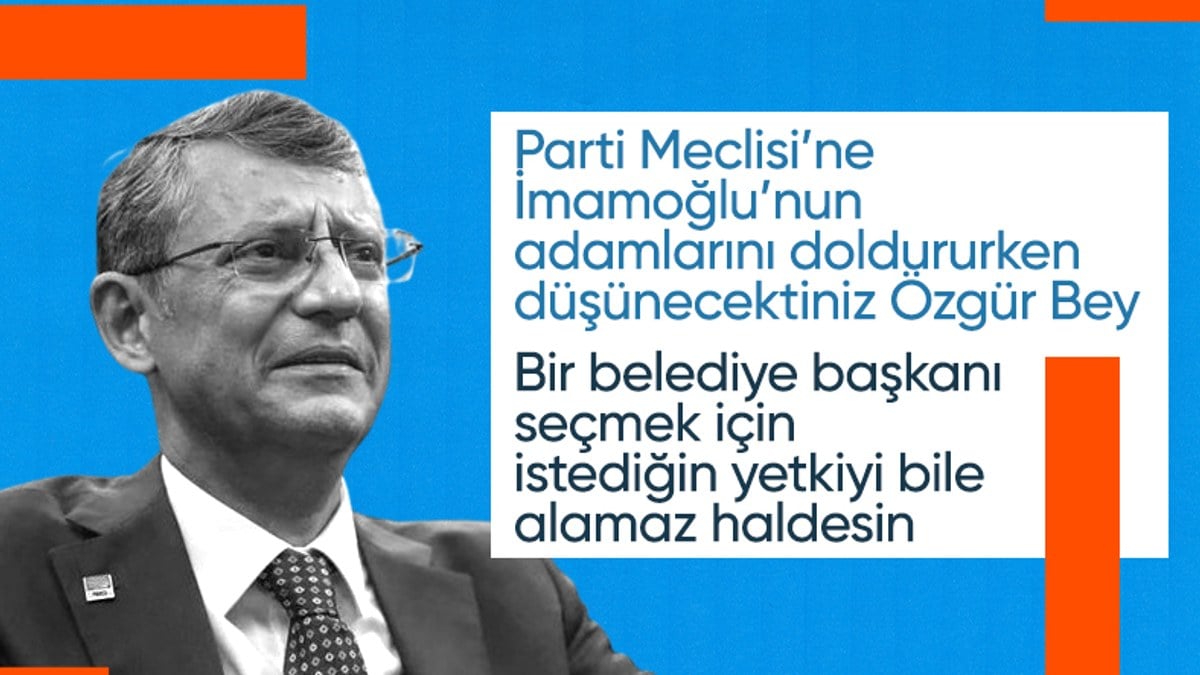 Özgür Özel’e partisinden vurgun! Aday belirleme yetkisi yok..