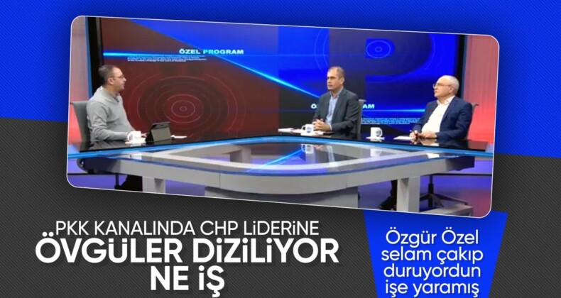 PKK’nın kanalında Özgür Özel’e methiyeler düzüldü