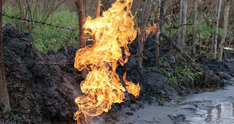 Samsun’da sondajdan yanıcı gaz çıktı