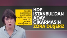 Şirin Payzın’dan DEM Partili Saruhan Oluç’a: Sizin aday çıkartmanız Ekrem İmamoğlu’nun zora düşmesi demek