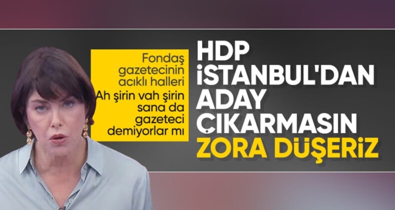 Şirin Payzın’dan DEM Partili Saruhan Oluç’a: Sizin aday çıkartmanız Ekrem İmamoğlu’nun zora düşmesi demek