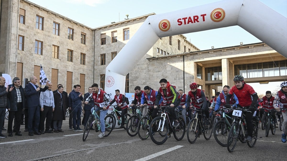 TBMM’de bisiklet şenliği düzenlendi