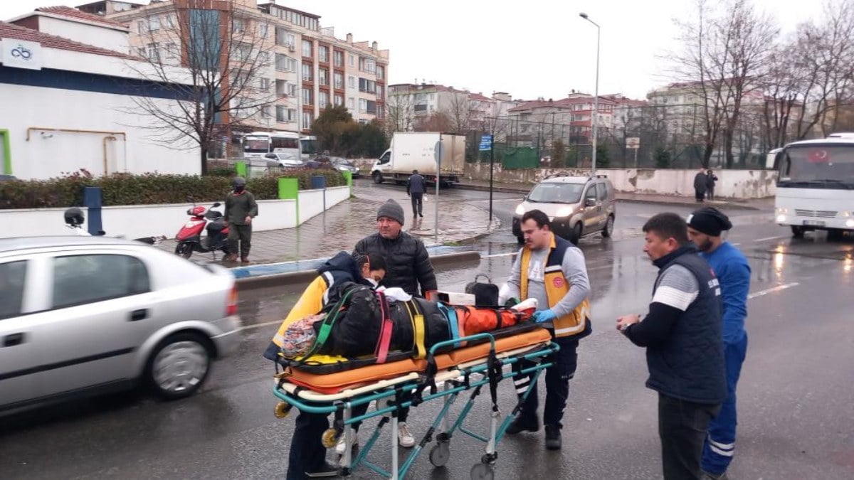 Tekirdağ’da alkollü şekilde, yaya geçidinden geçen kadına çarptı