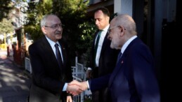 Temel Karamollaoğlu, Kemal Kılıçdaroğlu’nu ziyaret etti