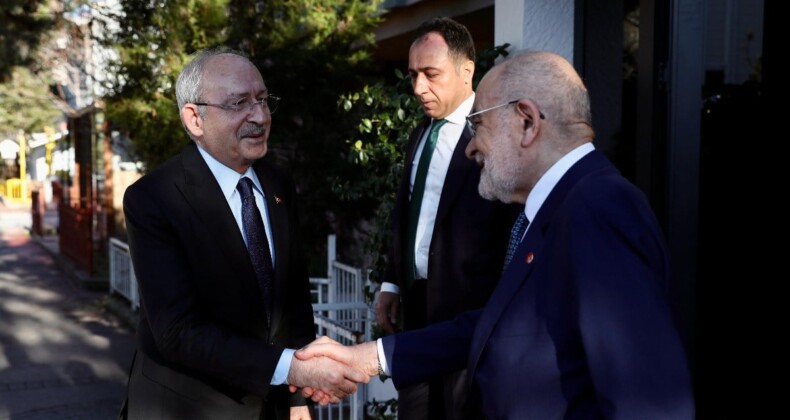 Temel Karamollaoğlu, Kemal Kılıçdaroğlu’nu ziyaret etti