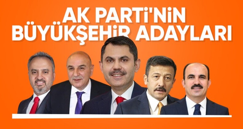 Türkiye’de gündem yerel seçim! İşte AK Parti’nin büyükşehir belediye başkan adayları..