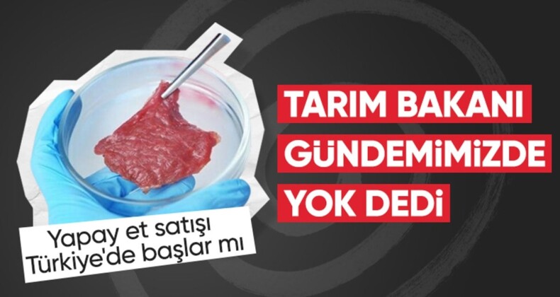 Türkiye’de yapay et tartışmasına Tarım Bakanı Yumaklı noktayı koydu