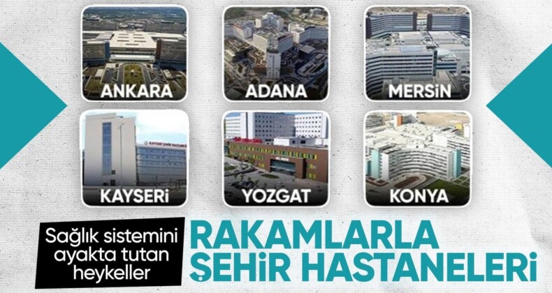 Türkiye’nin yüz akı şehir hastaneleri! İşte rakamlarla şehir hastaneleri