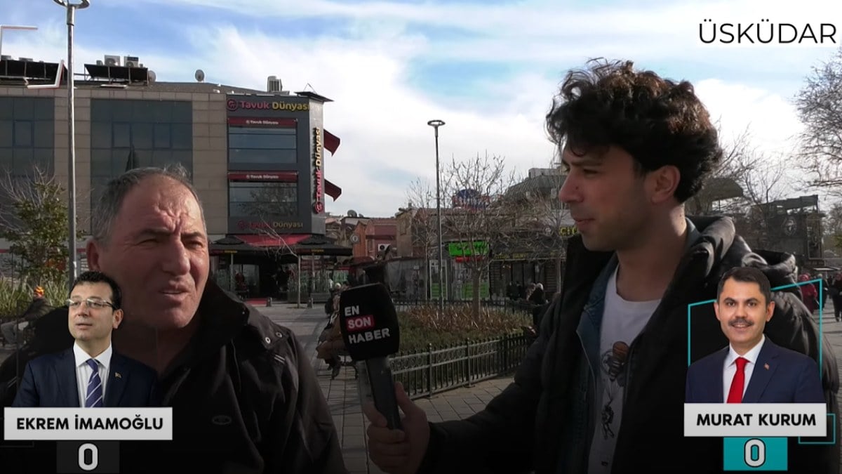 Üsküdarlılara sorduk! ‘İstanbul için Murat Kurum mu? Ekrem İmamoğlu mu?’ İşte cevaplar…
