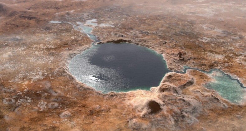 Yaşam ihtimali var: Mars’ta antik bir gölün varlığı doğrulandı