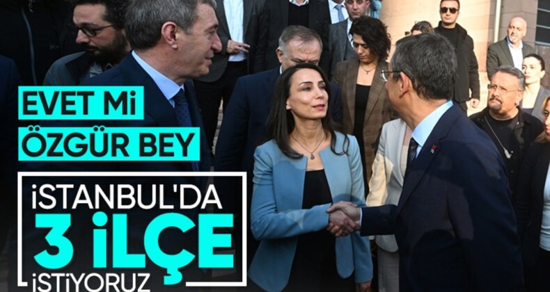 Yerel seçimler yaklaşıyor… CHP-Dem Parti pazarlığında son durum