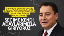 Yerel seçimlere doğru! Ali Babacan’dan ittifak kararı: ‘Kendi adaylarımızla giriyoruz’