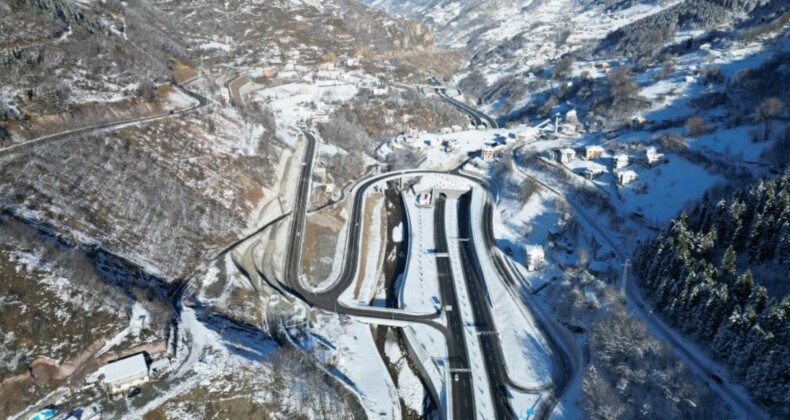 Zigana Tüneli, Karadeniz’de ulaşıma damga vurdu! 1 yıl geçmeden 2,5 milyon araç