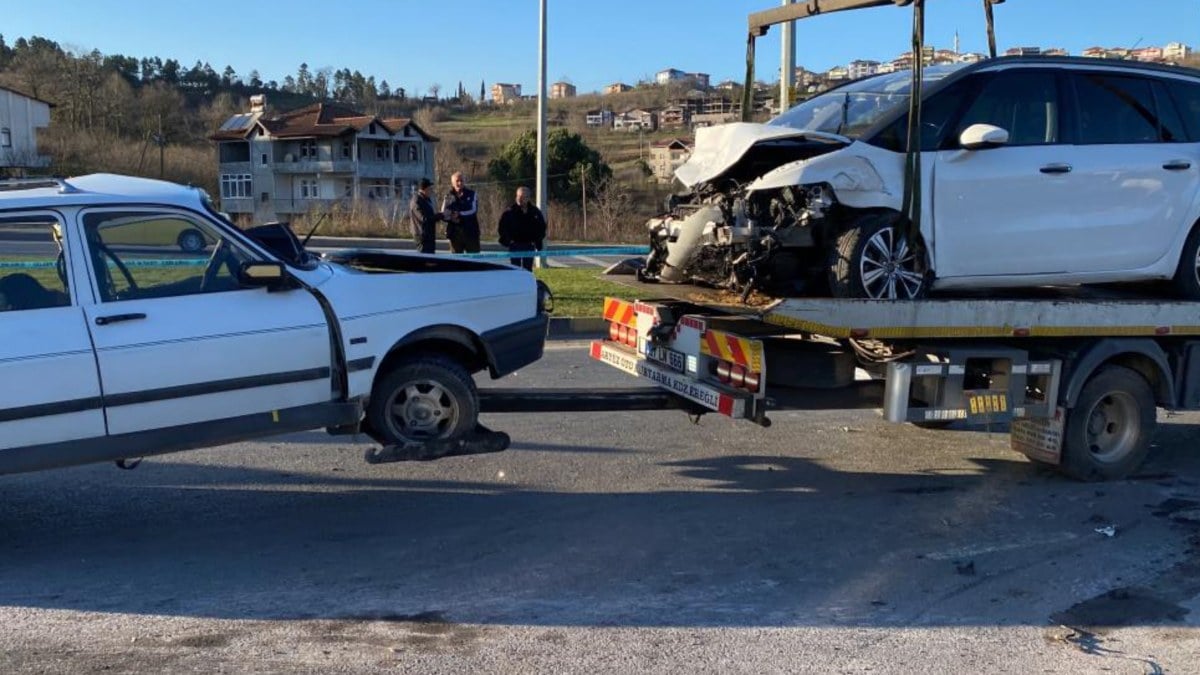 Zonguldak’ta korkunç trafik kazası: 1 ölü 4 yaralı