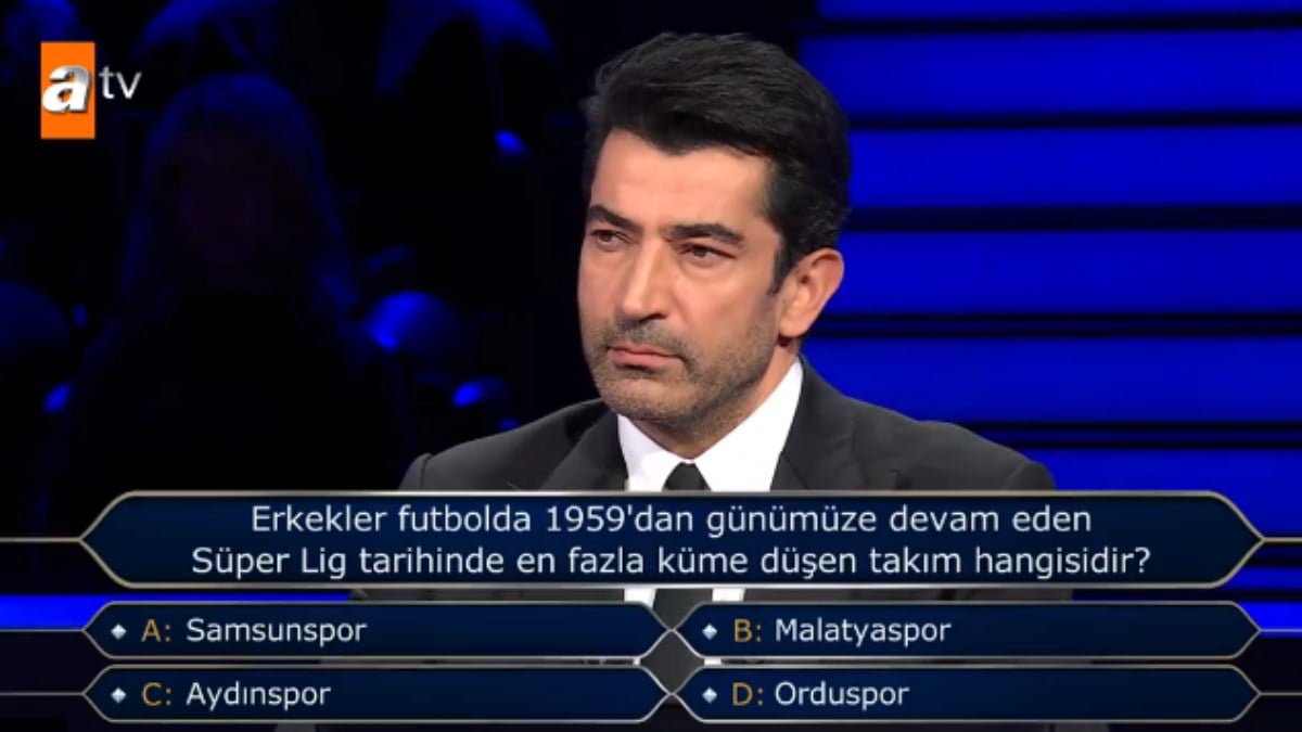 200 bin TL’lik soru gündem oldu! Süper Lig tarihinde en fazla küme düşen takım hangisidir?