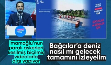 Abdullah Özdemir’in çarpıtılan sözlerinin ardındaki gerçek! Bağcılar’a deniz böyle gelecek