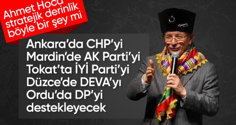 Ahmet Davutoğlu’nun yerel seçimde yol haritası: CHP’ye, İyi Parti’ye destek…