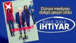 Alman Stern dergisi Biden’ı çizdi: Zayıf ve unutkan