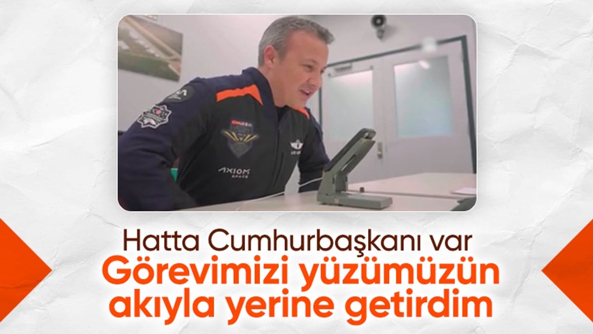 Alper Gezeravcı, Cumhurbaşkanı Erdoğan ile telefonda görüştü