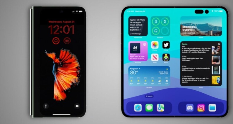 Apple, Samsung’un ekranlarını beğenmedi: Katlanabilir iPhone durdurulabilir