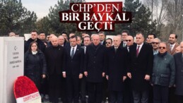 CHP Genel Başkanı Özgür Özel, Deniz Baykal’ı andı: Muharrem İnce de katıldı