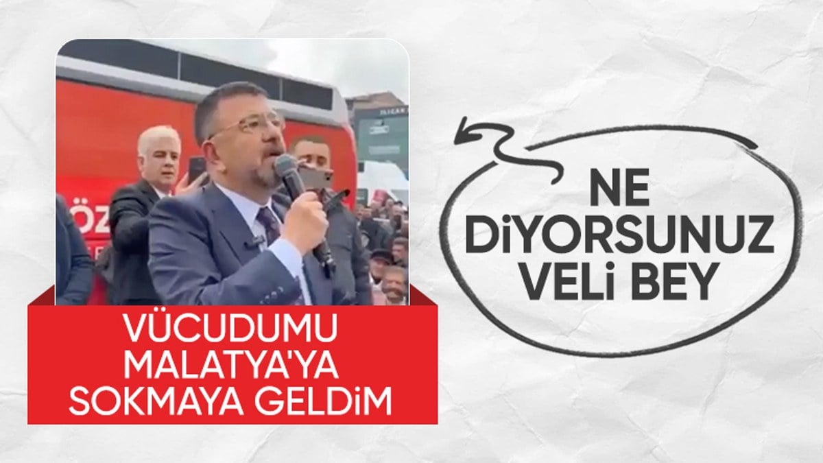 CHP’li Veli Ağbaba’dan Malatya’da ilginç sözler: ‘Elimi değil gövdemi sokmaya geldim’