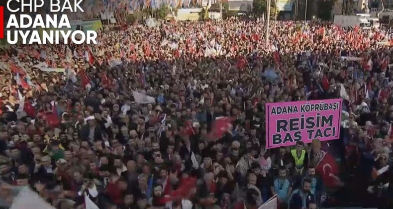 Cumhurbaşkanı Erdoğan Adana’da coşkulu kalabalığa hitap etti