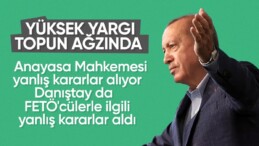 Cumhurbaşkanı Erdoğan: Danıştay’ın da AYM’nin de bu tür kararlar alması bizi rahatsız ediyor