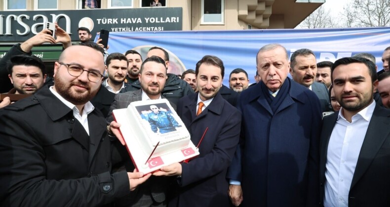 Cumhurbaşkanı Erdoğan’a vatandaşlardan doğum günü sürprizi