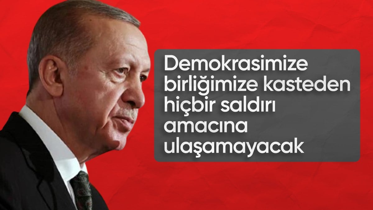 Cumhurbaşkanı Erdoğan’dan AK Parti seçim programına yapılan saldırıya kınama